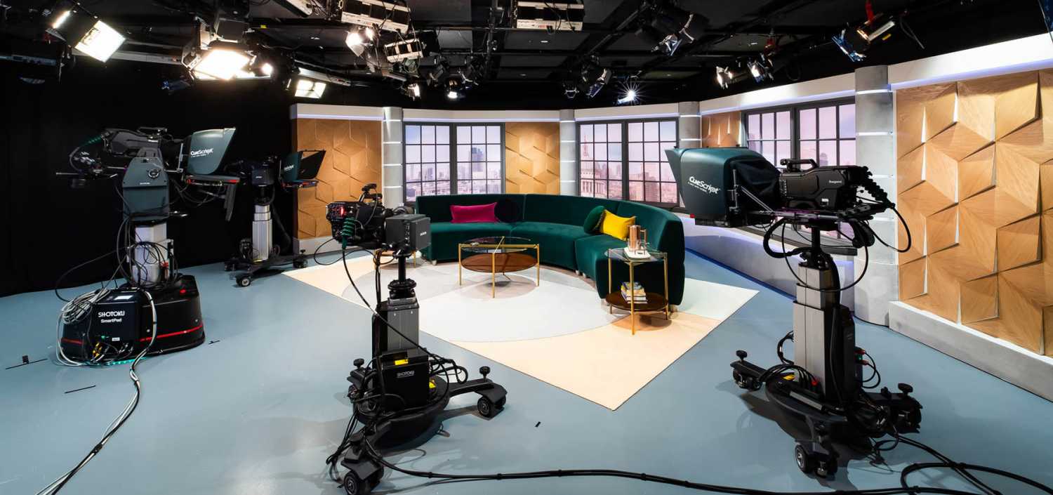 The Financial Times TV studio in London