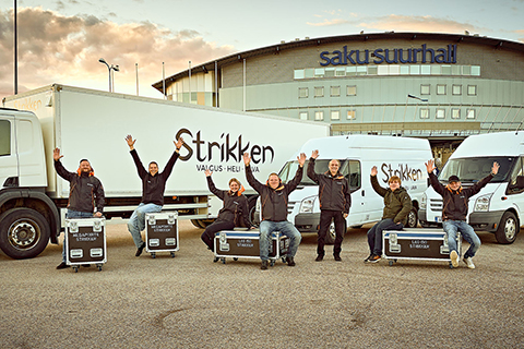 Strikken has been assisting in collecting and transporting Covid-19 test samples