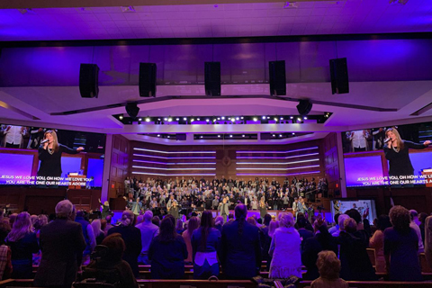 Mount Paran Church is the first house of worship to install L-ISA technology