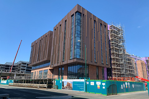 Nottingham College City Hub, currently under construction
