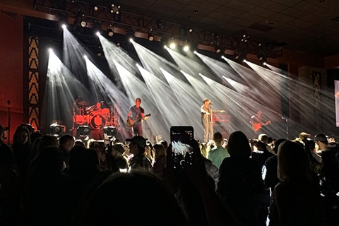 Coeur d’Alene casino attracts international performing artists (photo: Cole Swindell)