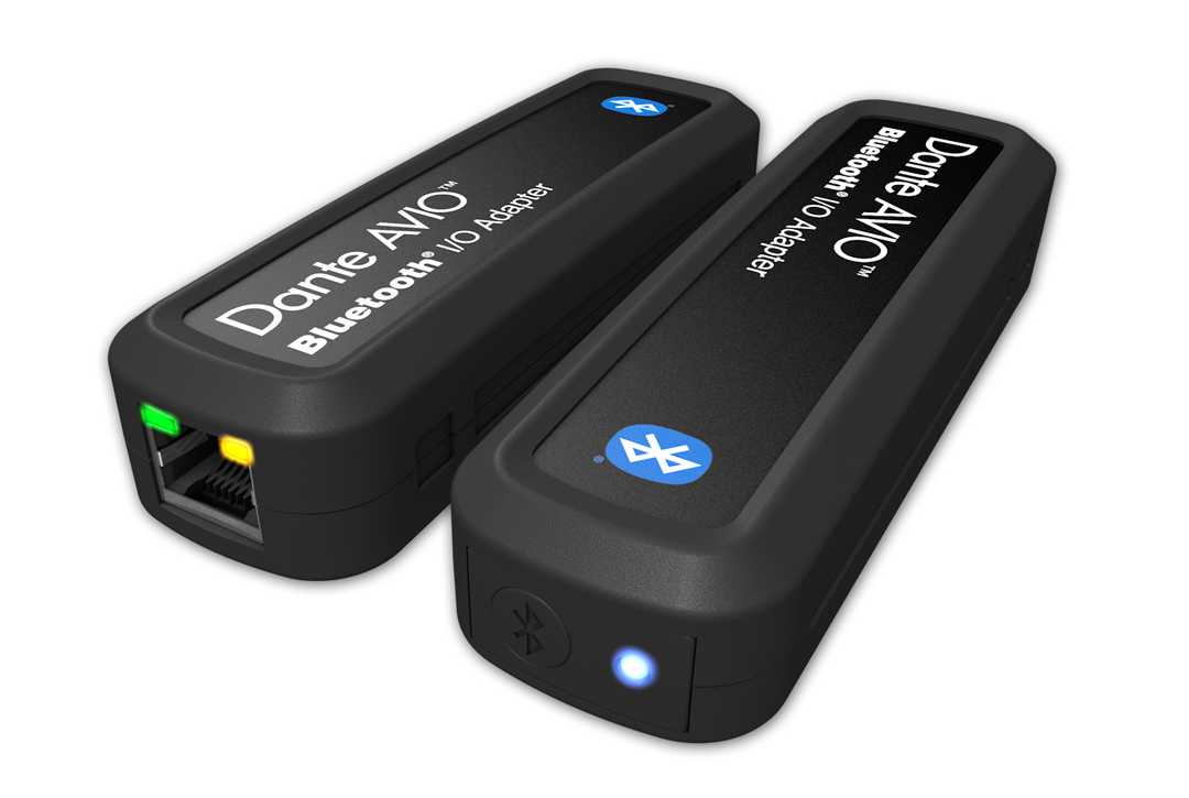 The Dante AVIO USB-C and the Dante AVIO Bluetooth adapters will be available in Q3 of 2020