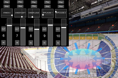 TiMax Crowdscape is currently being trialled in Canada in an NHL hockey arena format