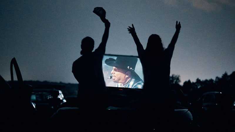 The show was delivered to over 300 drive-in theatres across North America