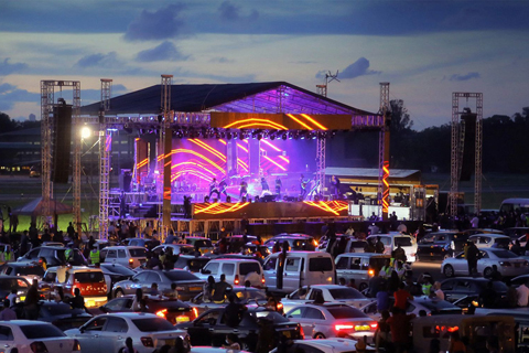The concerts enforced strict health and security guidelines