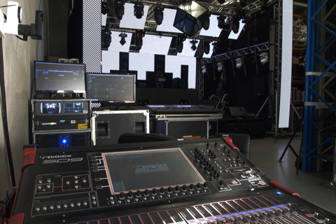 The DiGiCo SD9 was supplied by Group Technologies
