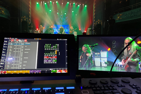 Pierre Roy directed The Elation rig with an Obsidian Control Systems NX4 console