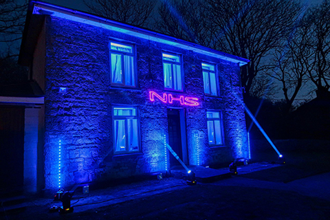 Lighting It Blue in the West Country