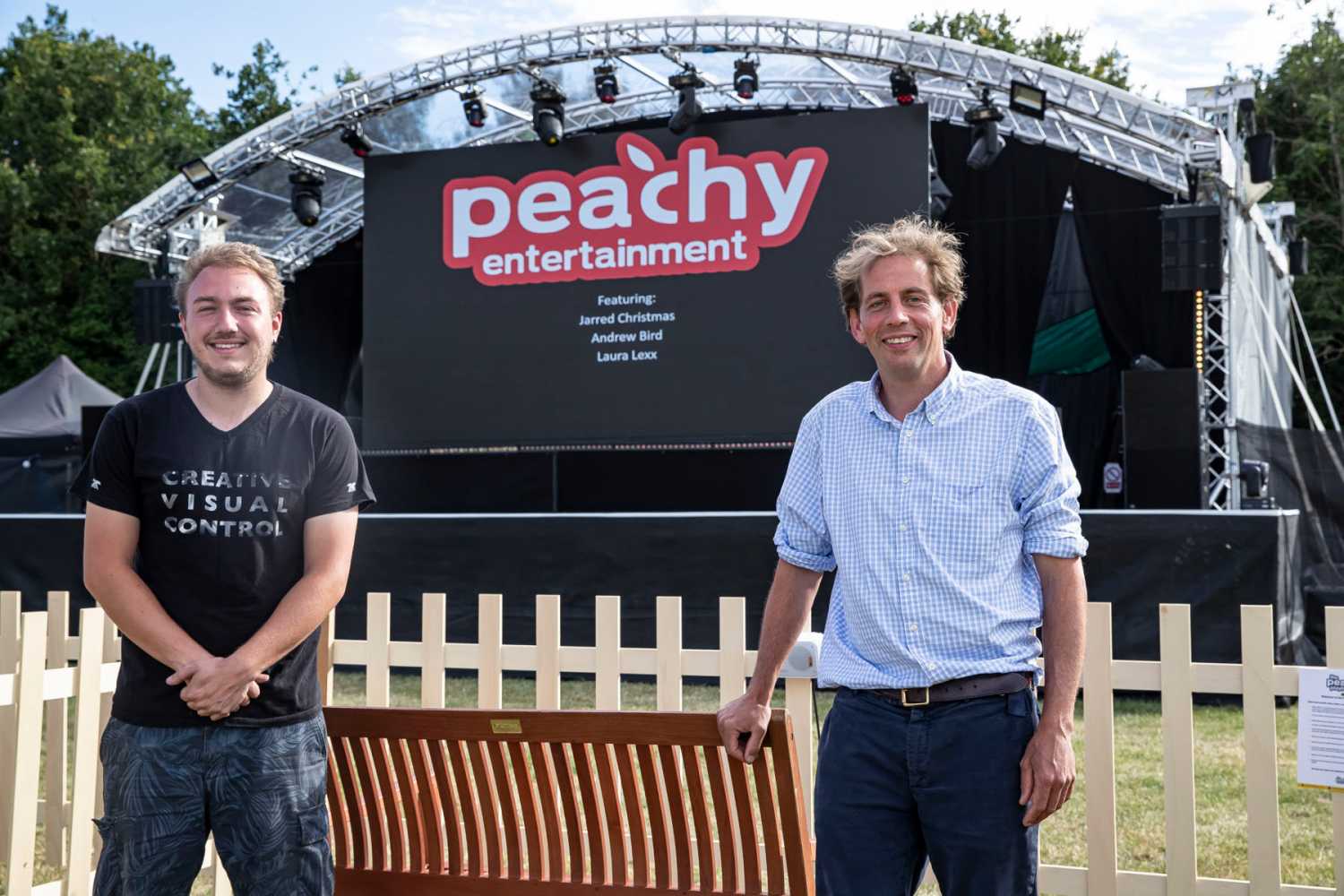 Jared Greenall (left) and Philip French (photo: Louise Stickland)