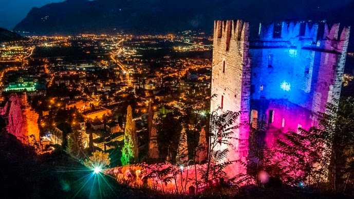 The Castle of Arco in Trentino