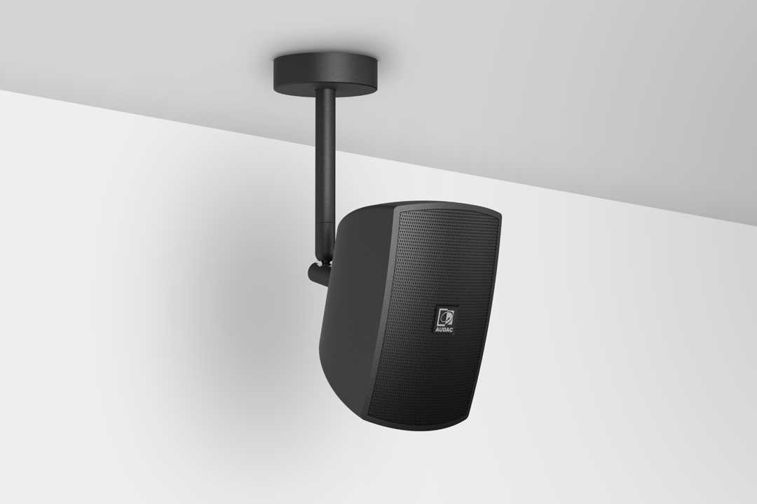 The loudspeaker is equipped with the ClickMount mounting system