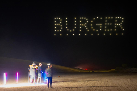 Fireworks by Grucci created aerial gags using a drone show system from Verge Aero