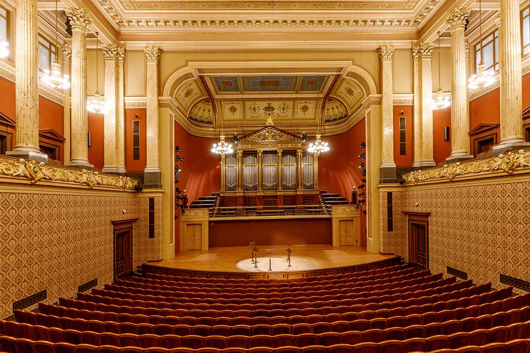 The 1,100-capacity Dvořák Hall