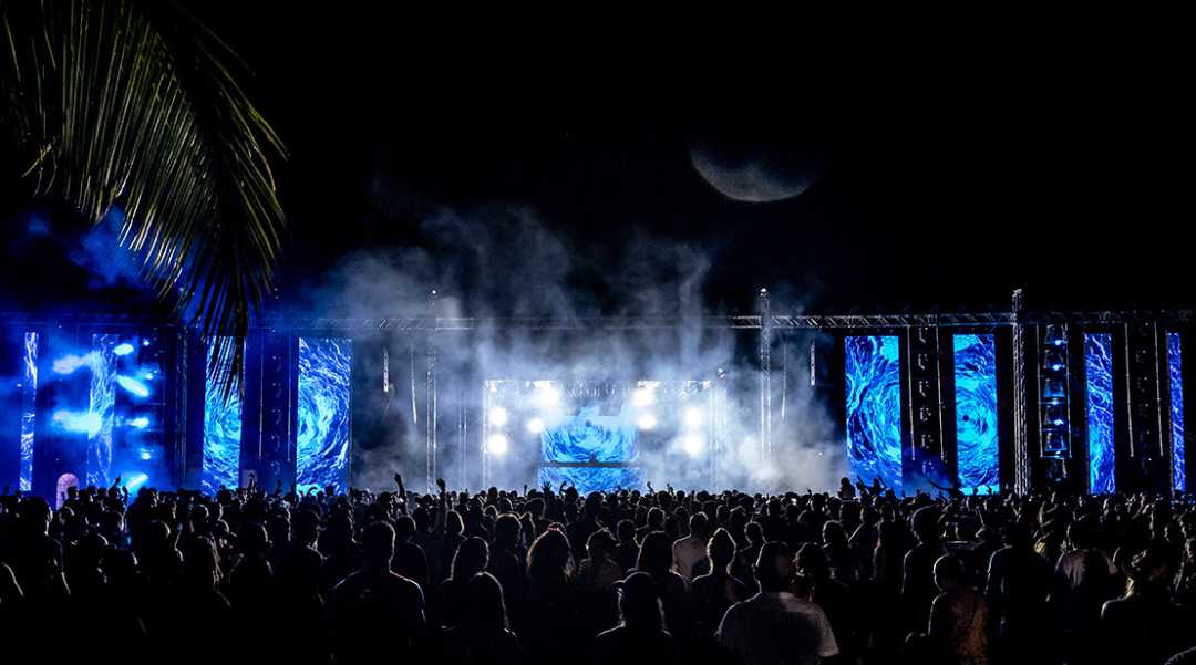 The beachside event was headlined by international DJ and producer Diplo