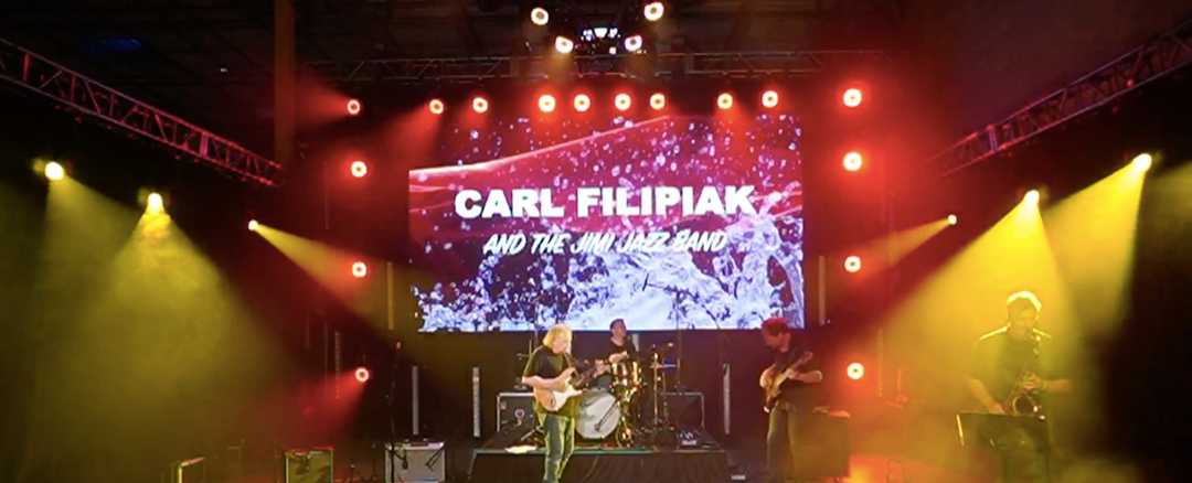 Award-winning jazz fusion guitarist Carl Filipiak