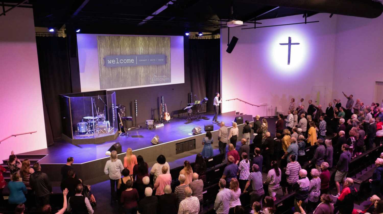 The church’s new location is able to accommodate 550 people