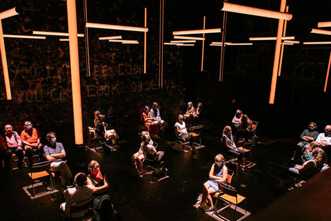Blindness recently re-opened London’s Donmar Warehouse (photo: Helen Maybanks)