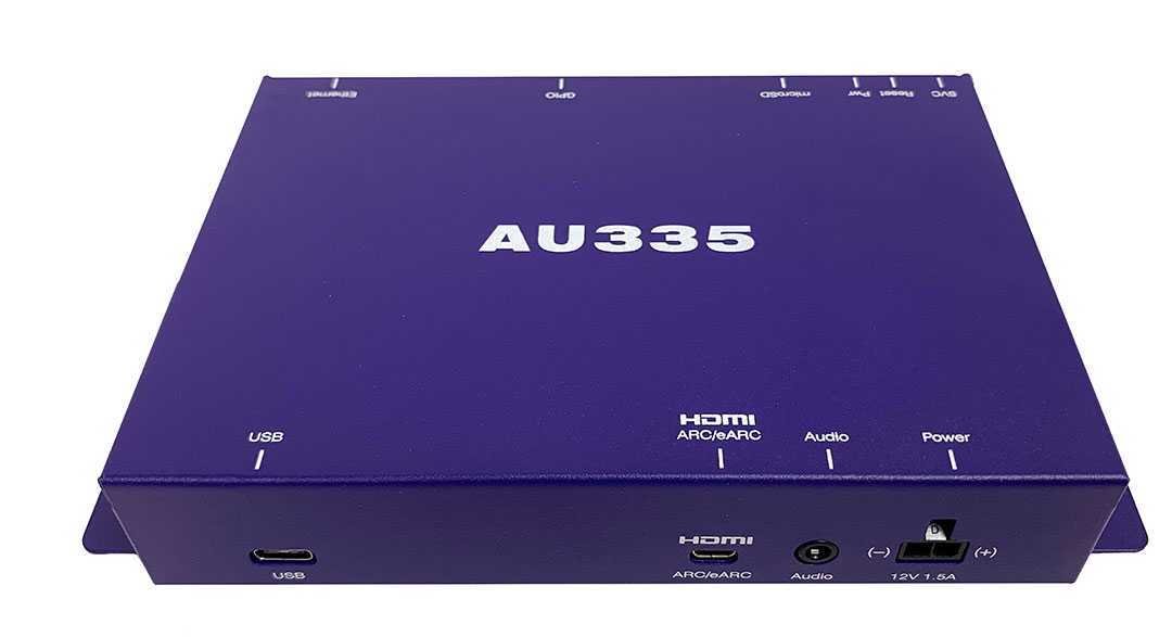 The BrightSign AU335 will be available in mid-September