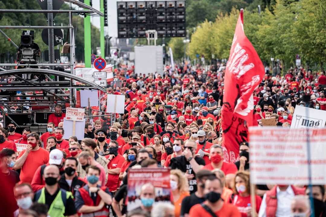 The rally in Berlin (photo: Manuel Weidt)