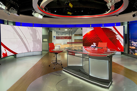BBC News America was able to host its first live broadcast in August (photo: Matt Gordon)