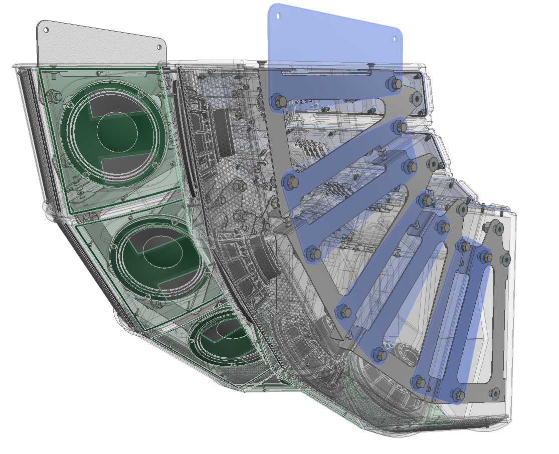 Stadia 28 is a medium-throw system for permanent outdoor installations