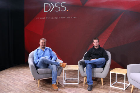 CJ de Klerk and Warwick Lawson of DKSS