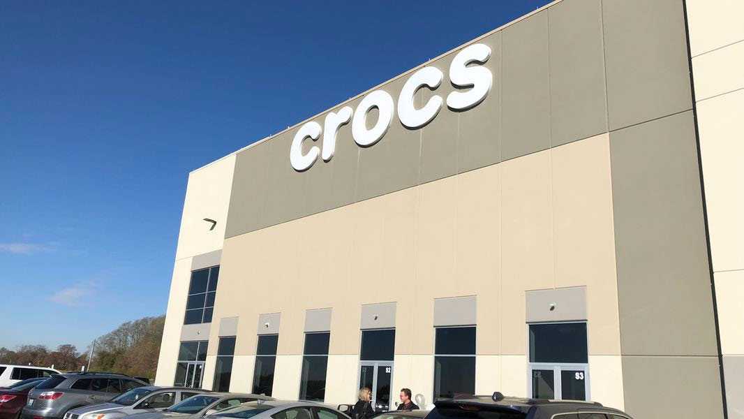 Crocs’ new distribution centre in Dayton, Ohio