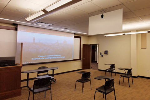 One of the classroom at Marist College