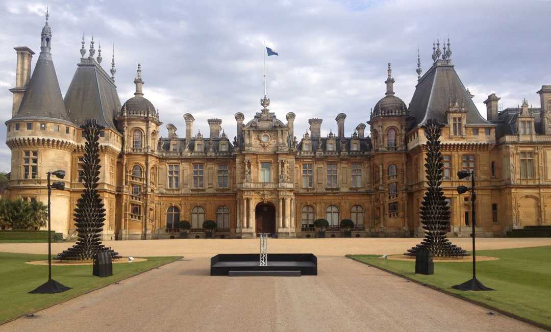 Dobson Sound Productions works with a wide range of venues, such as the Waddesdon Manor