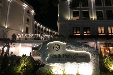 The Silk Path Grand Hue Hotel & Spa is also used for special events, meetings and conferences