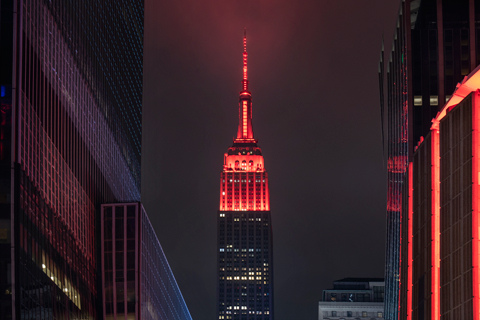 As unemployment soars, 25 countries join together to represent over 30 million workers in the worldwide events industry (New York’s Empire State Building joins the fight – Photo: Bob Carey)