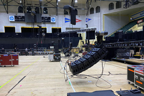 Firehouse Productions have been providing sound reinforcement for NBA games for more than a decade