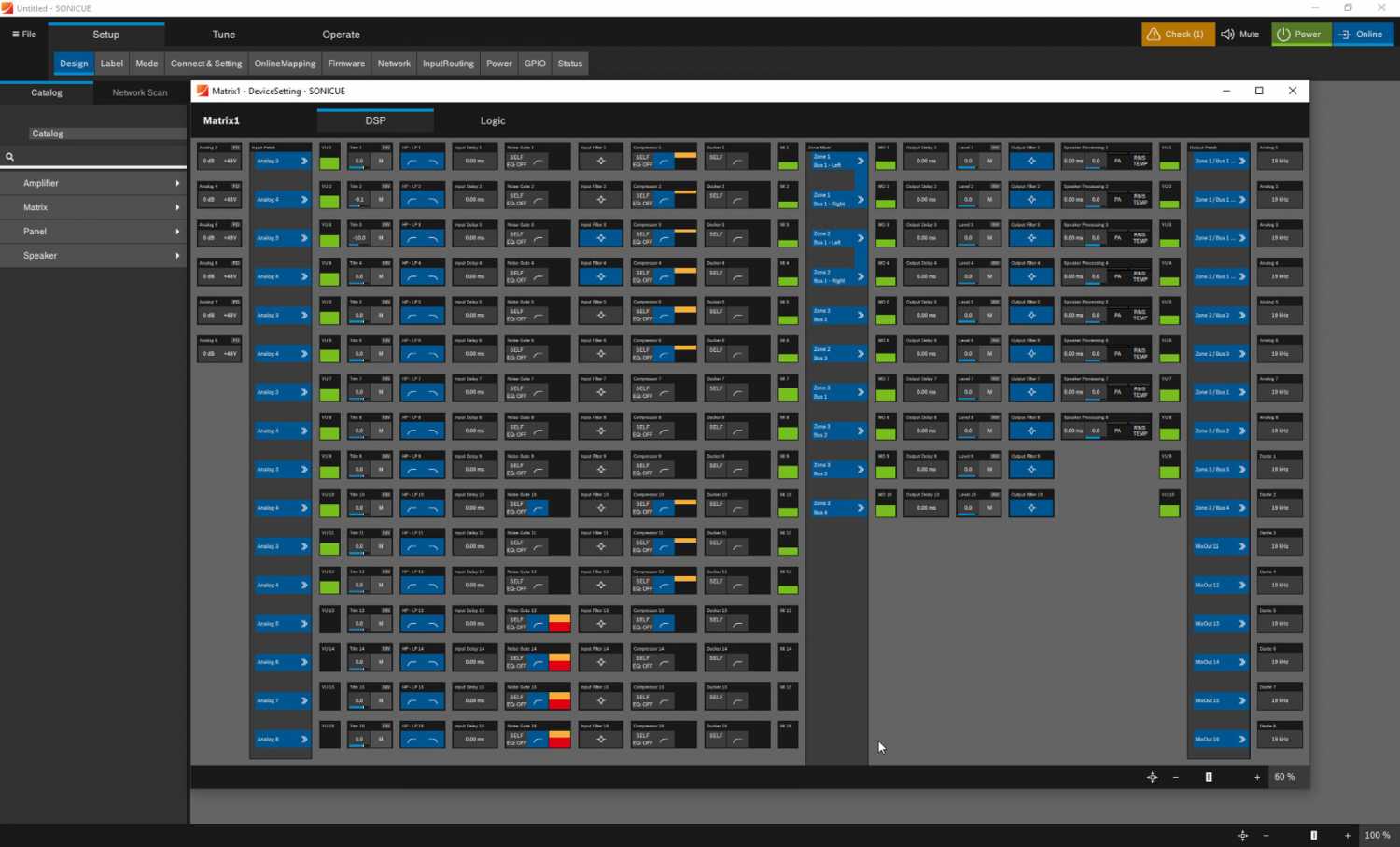 The Fulcrum Acoustic settings database is now available via Dynacord Sonicue