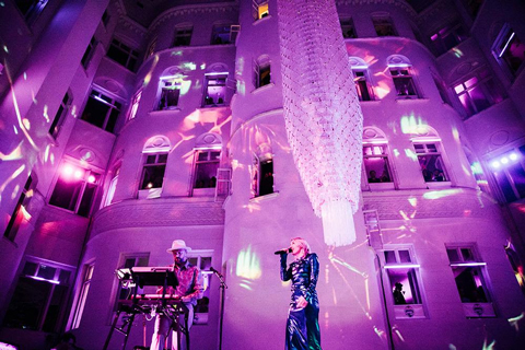 Stockholm-based PXLFLD used Hippotizer to drive the visual immersion for Red Bull's secret party (© Alma Bengtsson / Popmani)