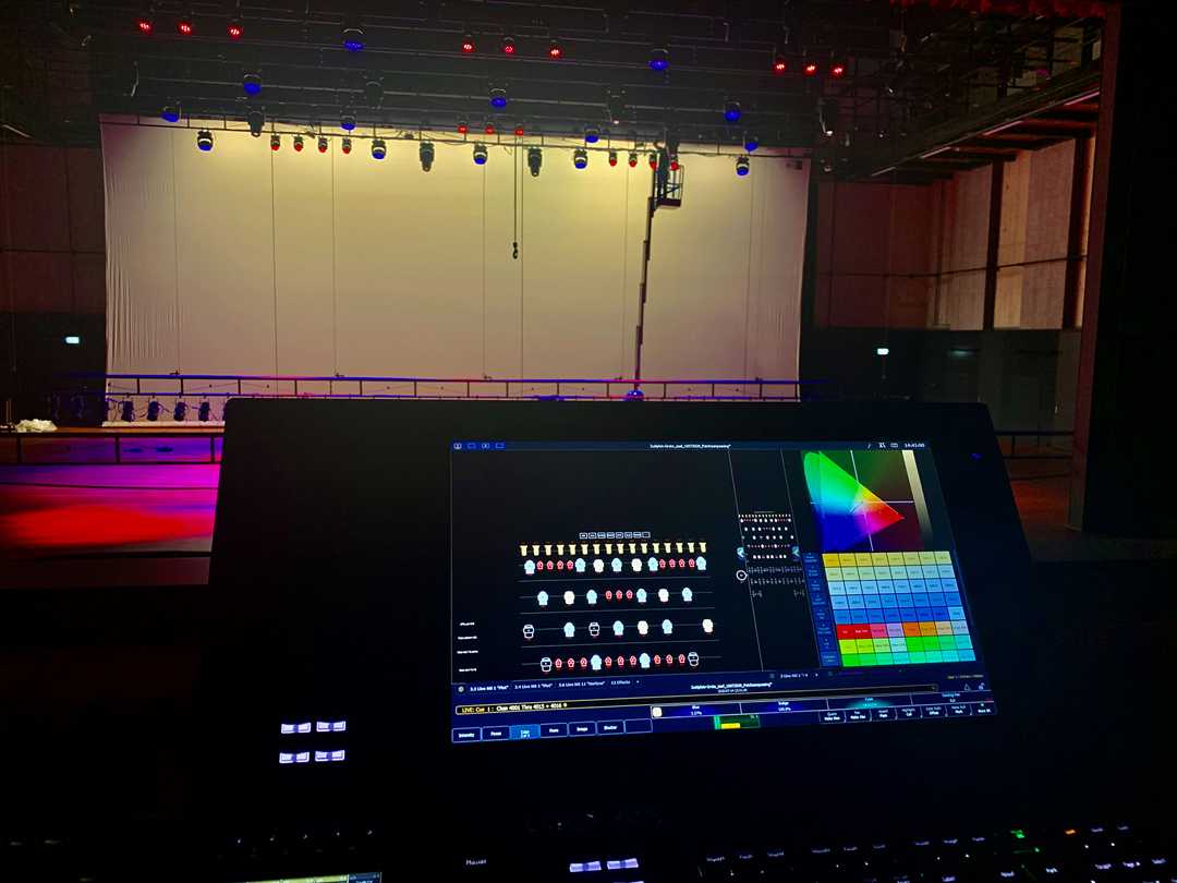 The lights are controlled by five ETC Gio @5 consoles supplied by Controllux (photo: Kuno van Velzen)