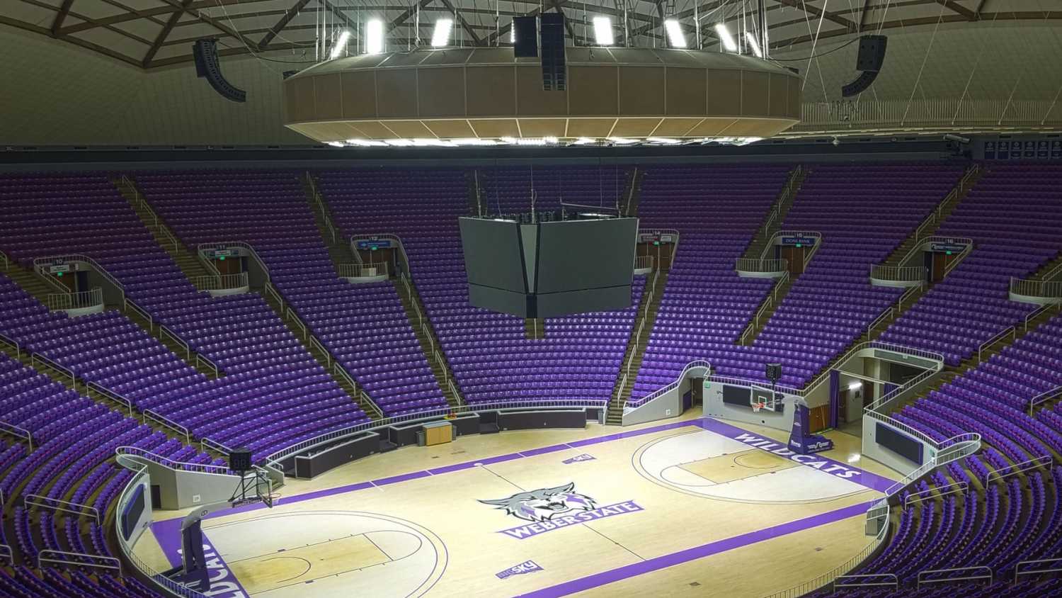 Weber State University’s Dee Events Centre is now home to a new L-Acoustics Kara(i)/SB18i system