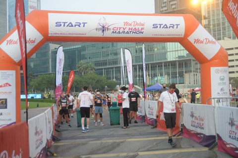 The event saw more than 400 runners from over 40 countries take part
