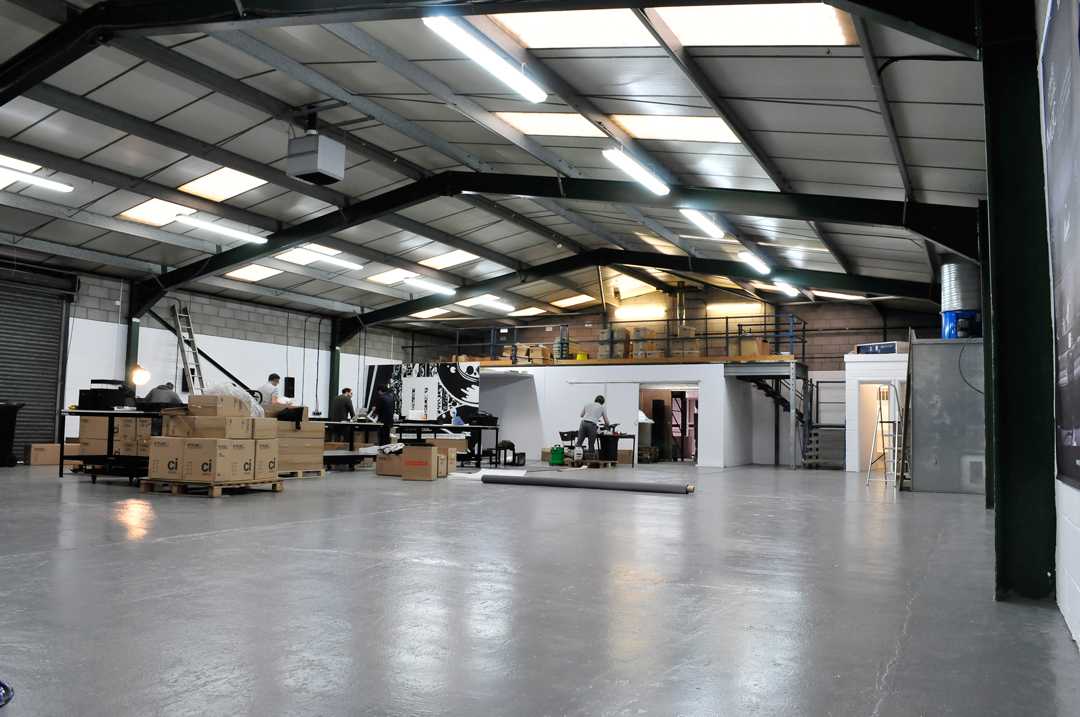 The new factory covers 6,000sq.ft and includes additional space for warehousing