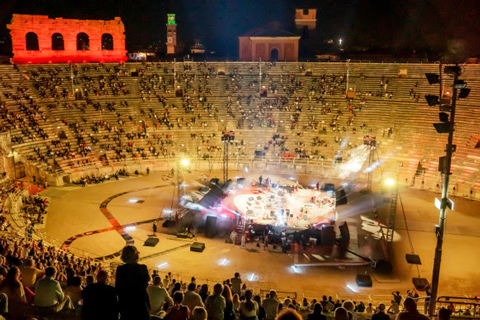 The event was staged in the Arena di Verona