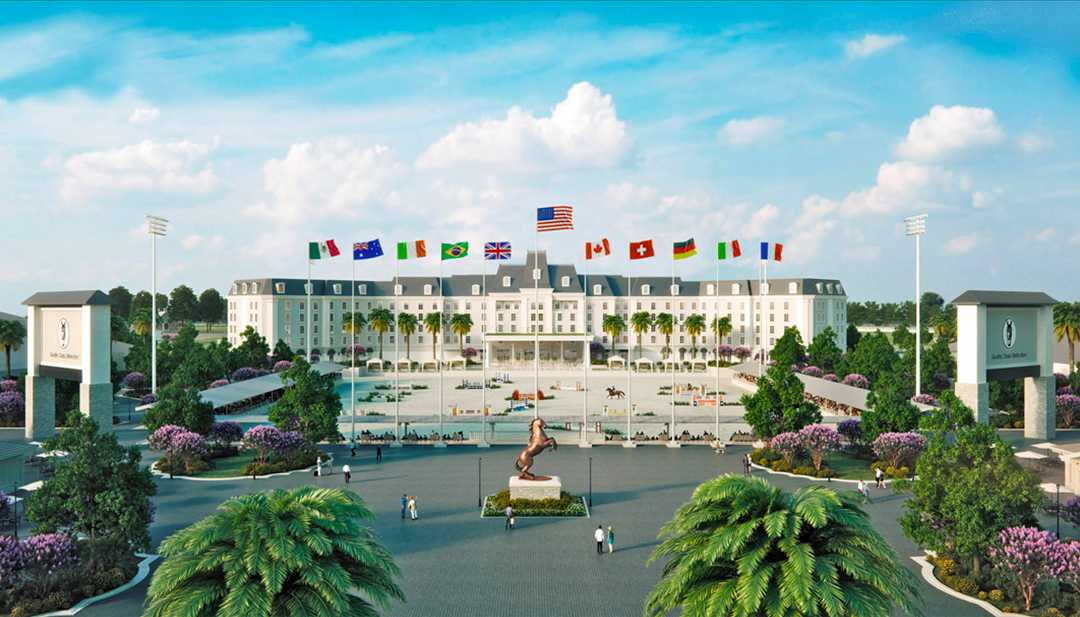 The World Equestrian Centre in Ocala, Florida