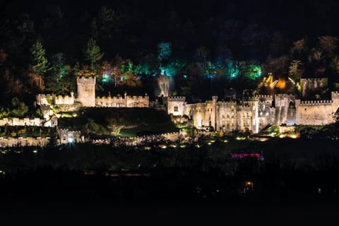 The show relocated to the atmospheric setting of Gwrych Castle in North Wales
