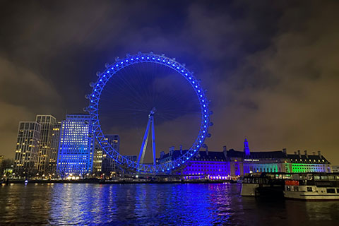 Heading the list of venues were the London Eye, The O2 and London Stadium and Olympic Park