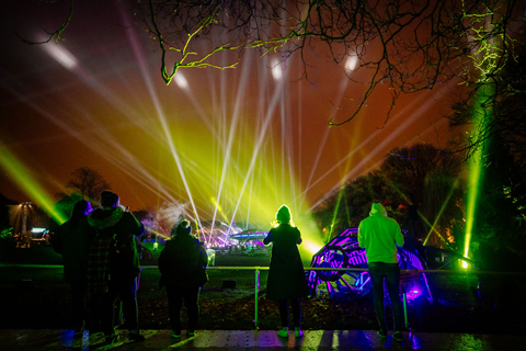 The illuminated trail event was staged at Glasgow Botanic Gardens (photo: Carlo Paloni)