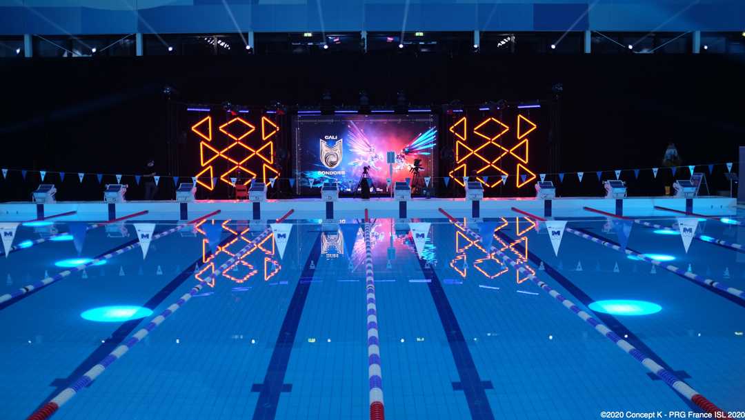 Lighting the pool was ‘a complex challenge’
