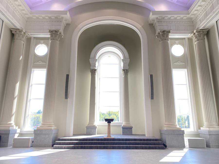 The Church has added a new mid-size chapel for multipurpose use