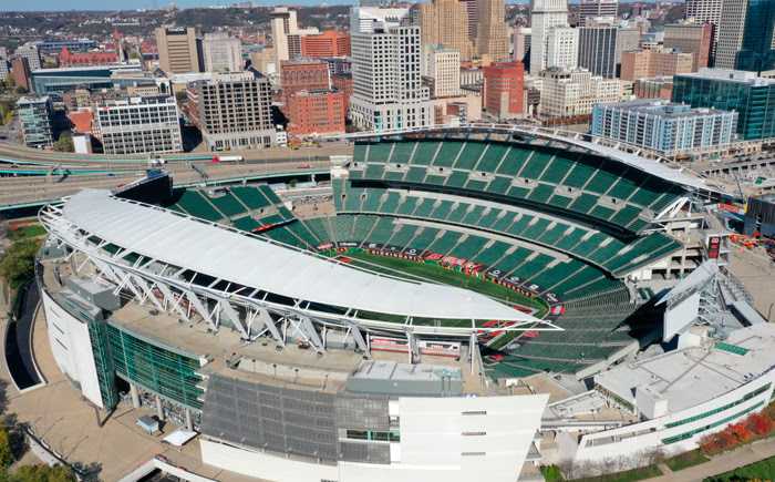 Cincinnati’s Paul Brown Stadium