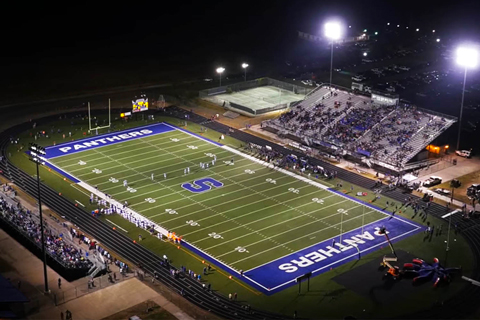 Sterlington Stadium can pack in nearly 4,000 fans on a good night