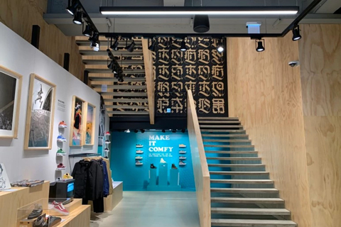 The new Vans Brand showcase store in Seoul’s Gangnam district