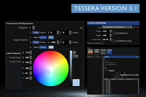 Tessera V3.1 software offers added benefits