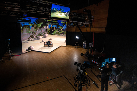 The mobile Virtual Production facility, offers a 360° workflow
